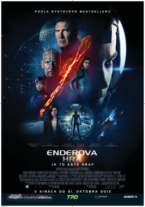 Ender&#039;s Game - Slovak Movie Poster