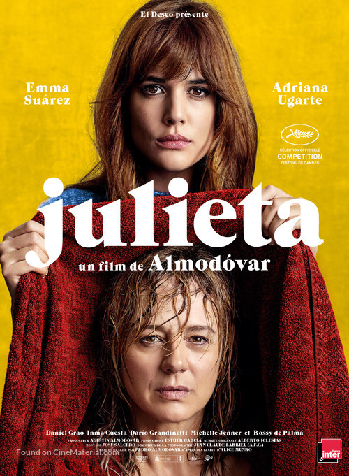 Julieta - French Movie Poster