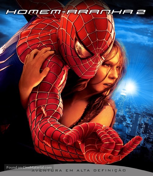 Spider-Man 2 - Brazilian Blu-Ray movie cover