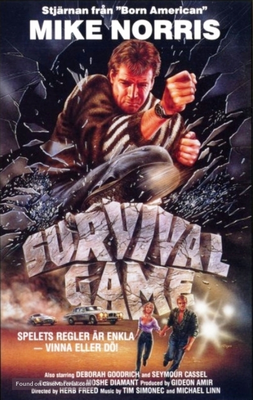 Survival Game - Swedish Movie Cover