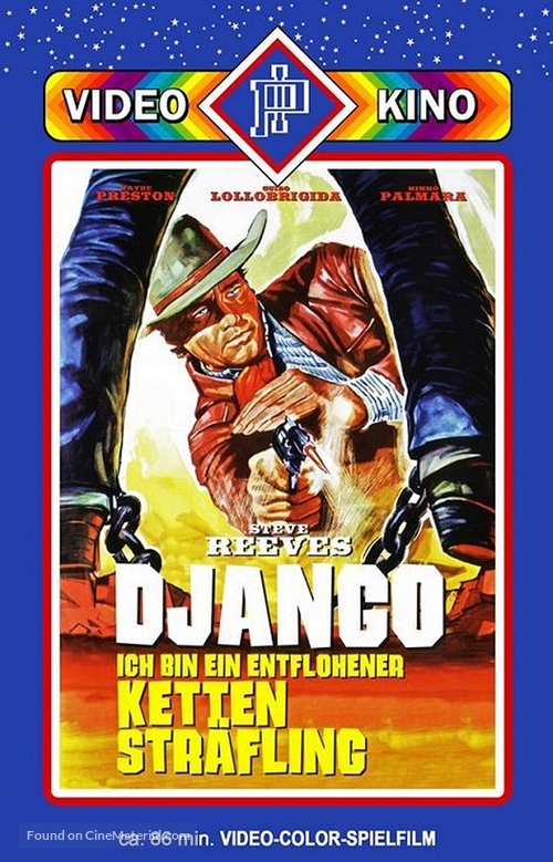 Vivo per la tua morte - German DVD movie cover