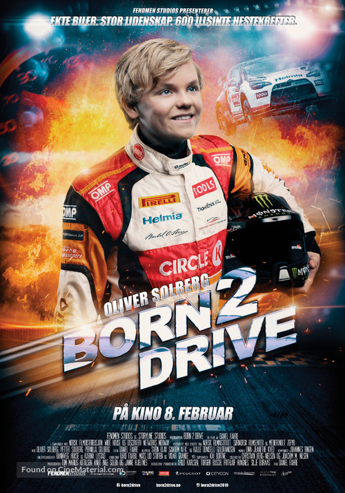 Born2Drive - Norwegian Movie Poster