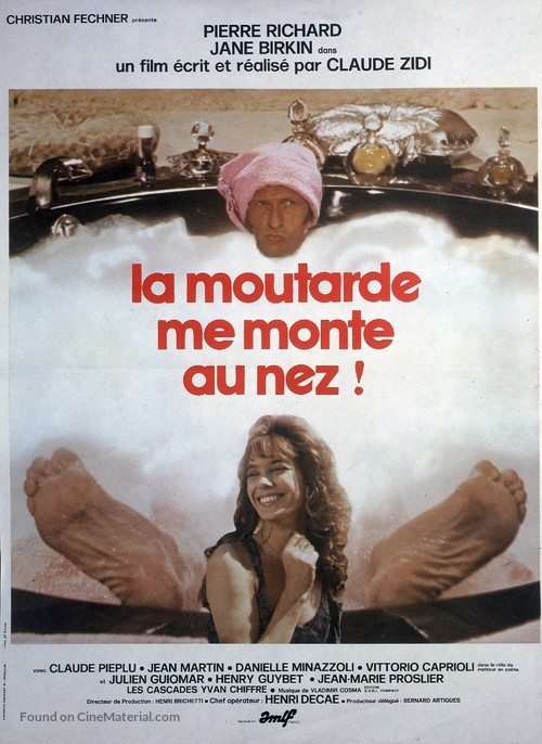 La moutarde me monte au nez - French Movie Poster