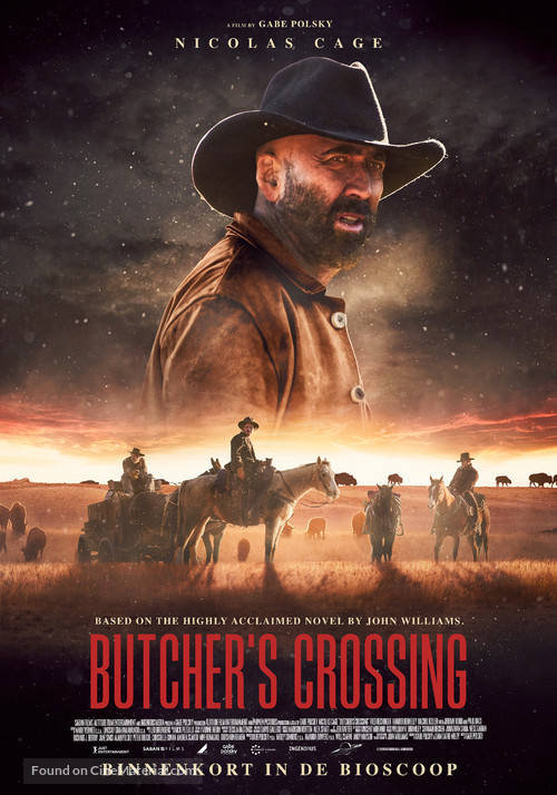 Butchers Crossing 2023 Dutch Movie Poster