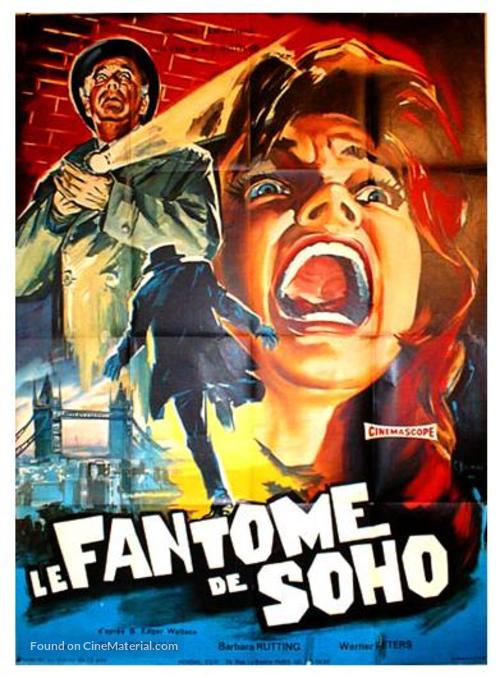 Das Phantom von Soho - French Movie Poster