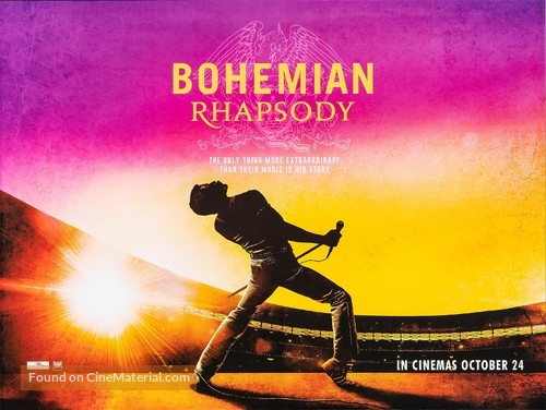 Bohemian Rhapsody - British Advance movie poster