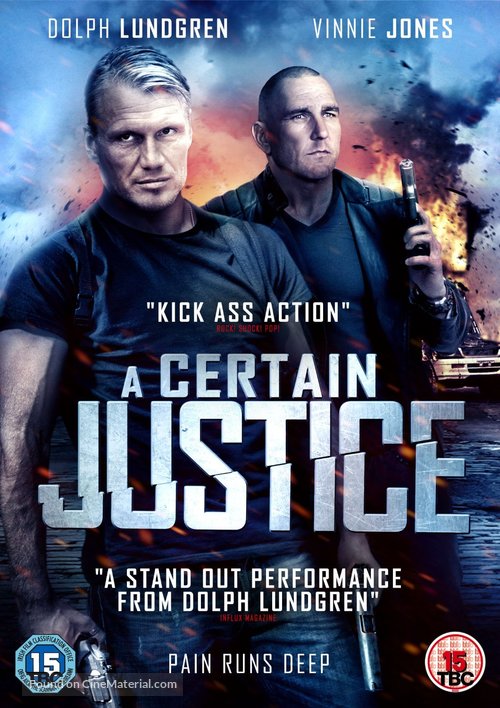 A Certain Justice - British DVD movie cover