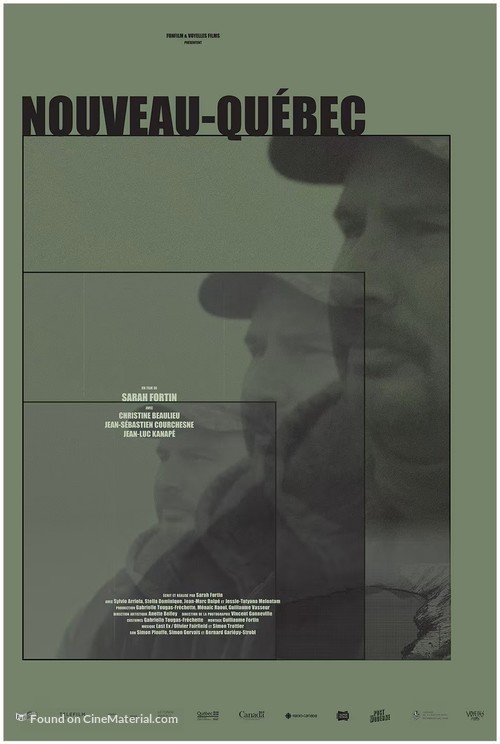 Nouveau Qu&eacute;bec - Canadian Movie Poster