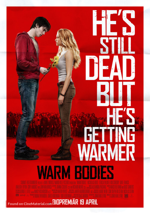 Warm Bodies - Swedish Movie Poster