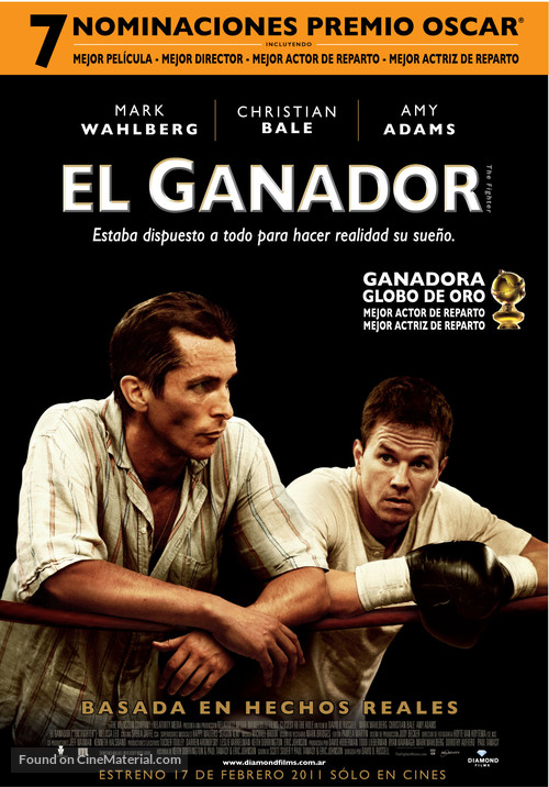 The Fighter - Argentinian Movie Poster