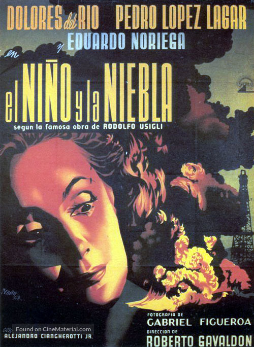 El ni&ntilde;o y la niebla - Mexican Movie Poster