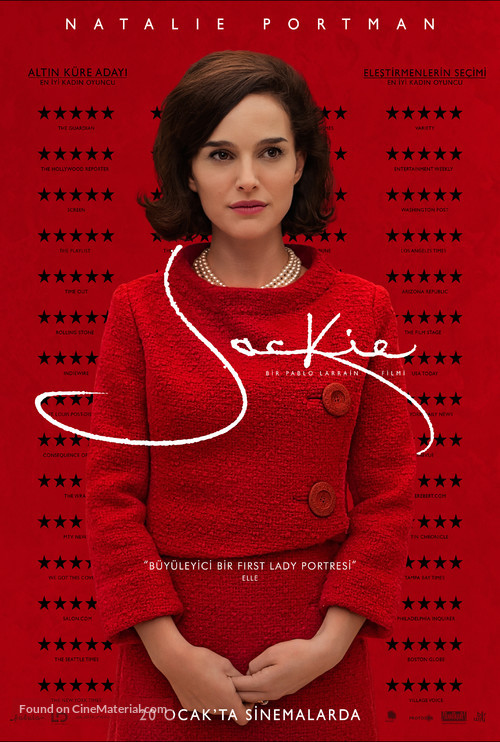 Jackie - Turkish Movie Poster