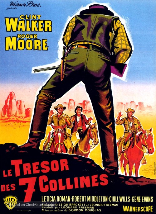 Gold of the Seven Saints - French Movie Poster
