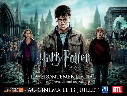 Harry Potter and the Deathly Hallows: Part II - French Movie Poster