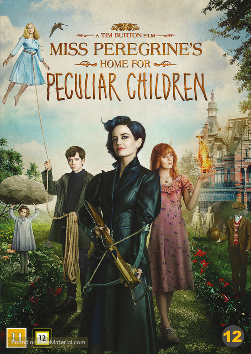 Miss Peregrine&#039;s Home for Peculiar Children - Danish Movie Cover