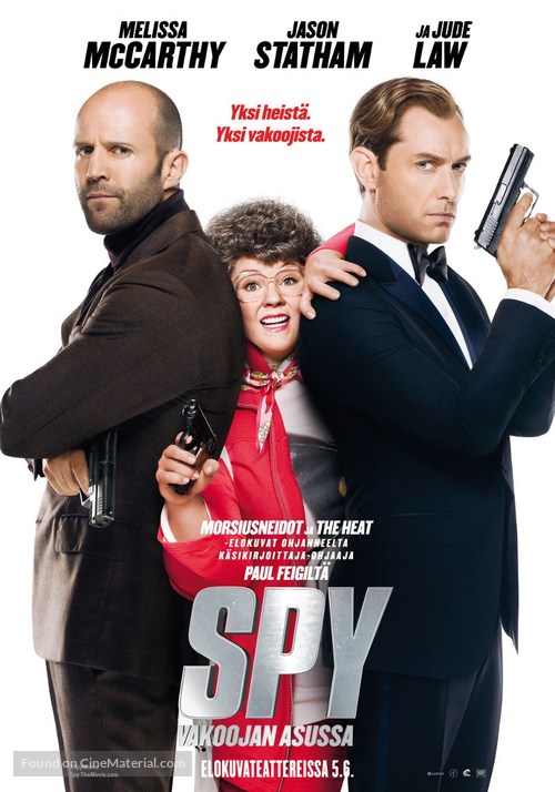 Spy - Finnish Movie Poster