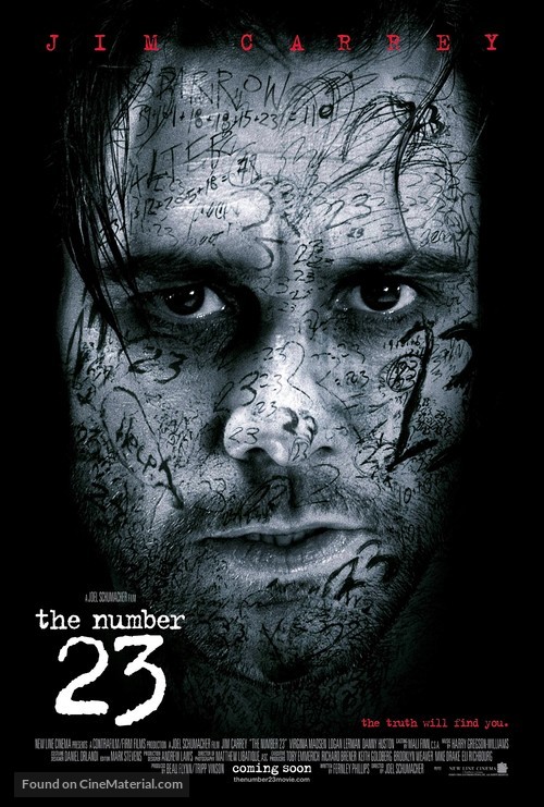 The Number 23 - Movie Poster