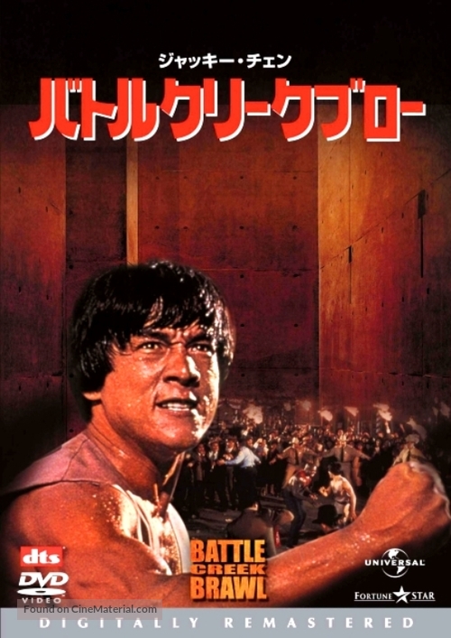 The Big Brawl - Japanese DVD movie cover