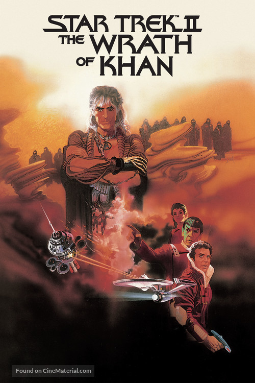 Star Trek: The Wrath Of Khan - VHS movie cover