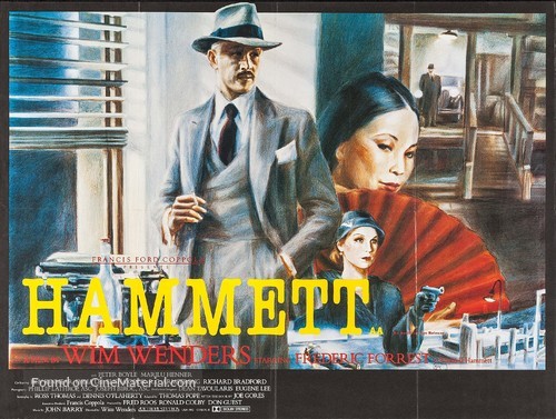 Hammett - British Movie Poster