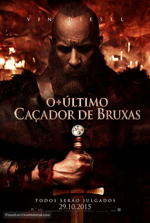 The Last Witch Hunter - Brazilian Movie Poster