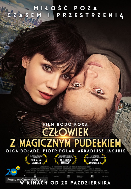 Czlowiek z magicznym pudelkiem - Polish Movie Poster