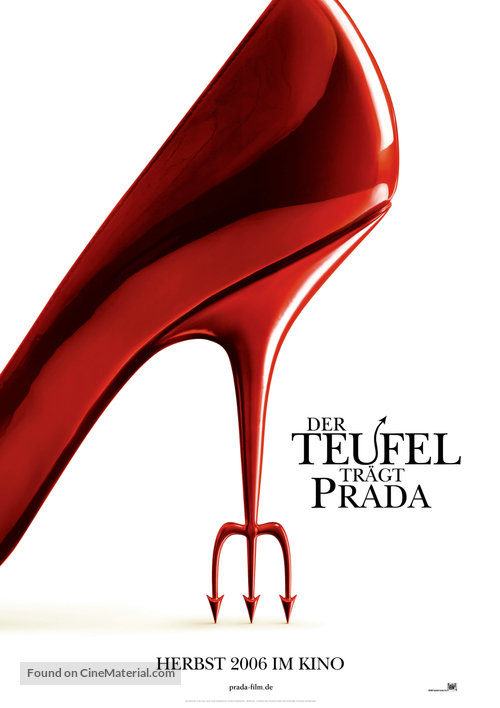 The Devil Wears Prada - German Movie Poster