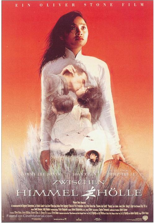 Heaven &amp; Earth - German Movie Poster