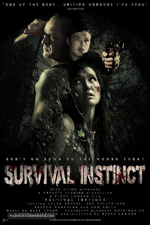 Survival Instinct - British Movie Poster