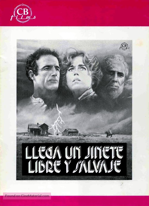 Comes a Horseman - Spanish poster