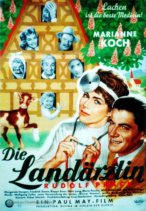 Land&auml;rztin vom Tegernsee, Die - German Movie Poster