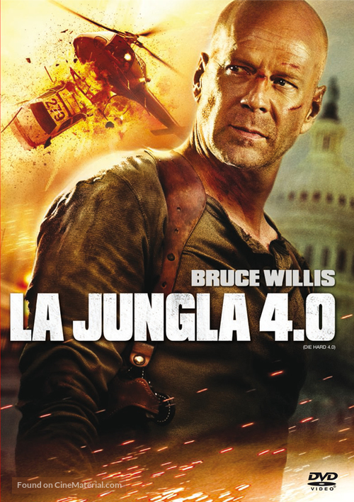 Live Free or Die Hard - Spanish poster