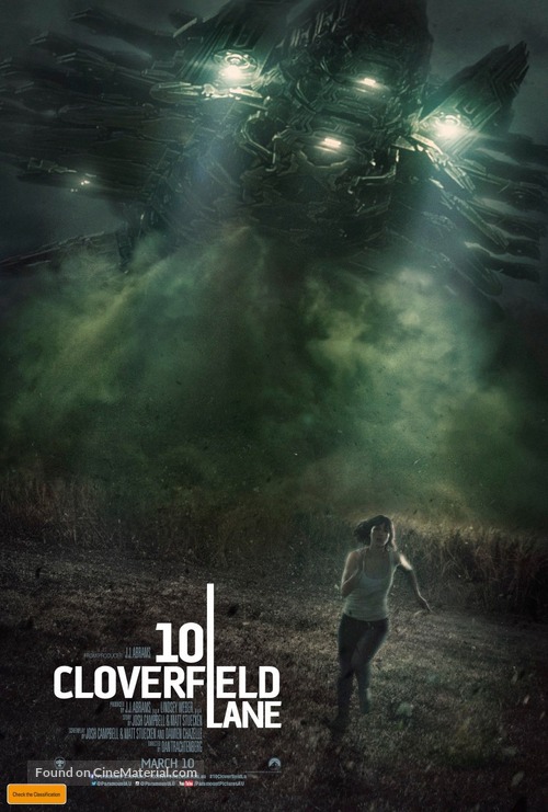 10 Cloverfield Lane - Australian Movie Poster