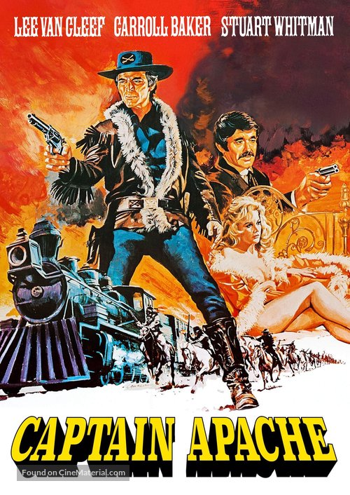 Captain Apache - DVD movie cover