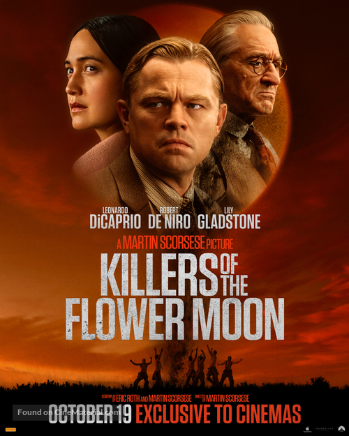 Killers of the Flower Moon - New Zealand Movie Poster