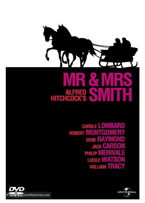 Mr. &amp; Mrs. Smith - Italian DVD movie cover