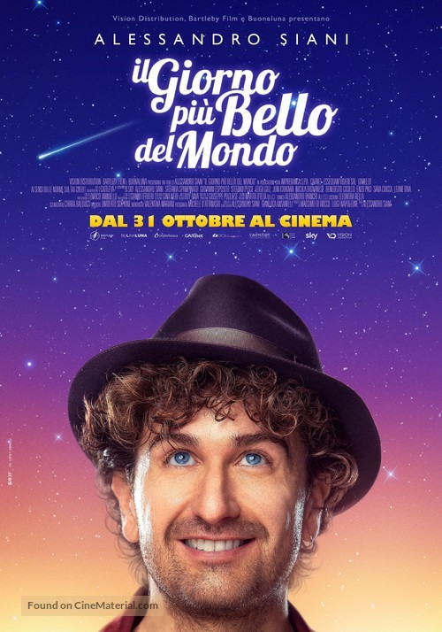 Il giorno pi&ugrave; bello del mondo - Italian Movie Poster