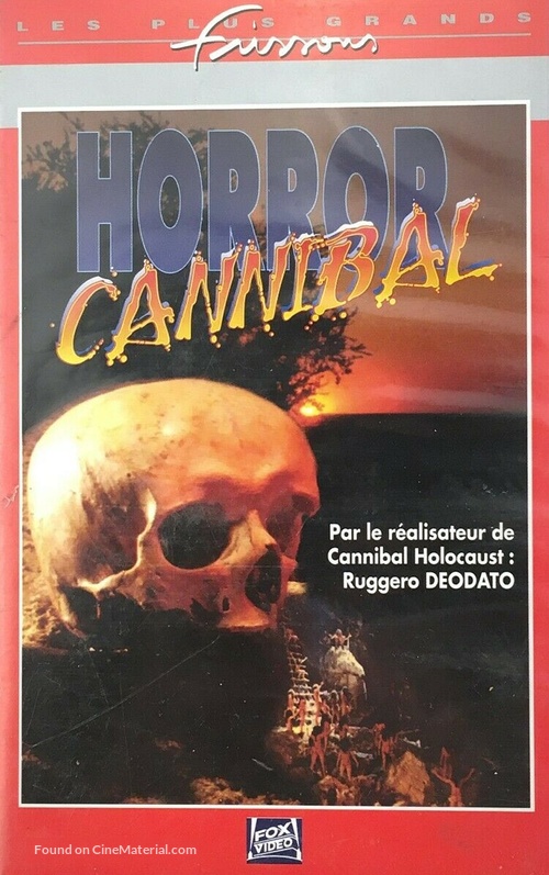 Ultimo mondo cannibale - French VHS movie cover