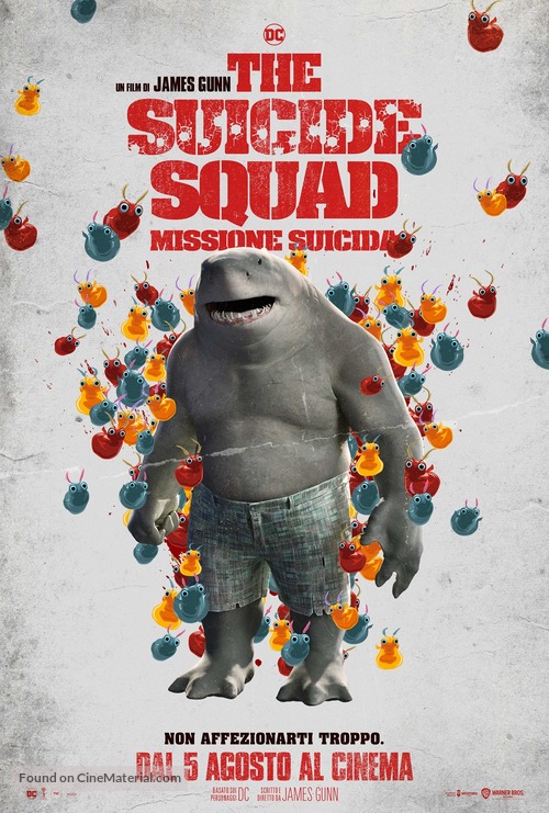 The Suicide Squad - Italian Movie Poster