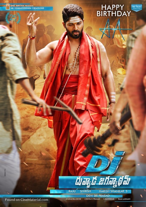 Duvvada Jagannadham - Indian Movie Poster