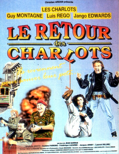 Le retour des Charlots - French Movie Poster