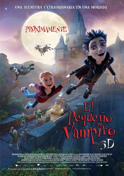 The Little Vampire 3D - Mexican Movie Poster