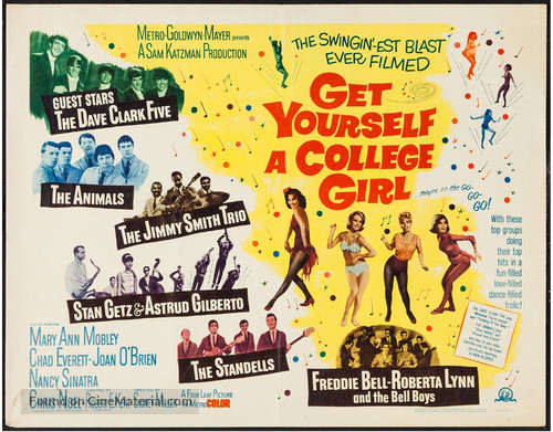 Get Yourself a College Girl - Movie Poster