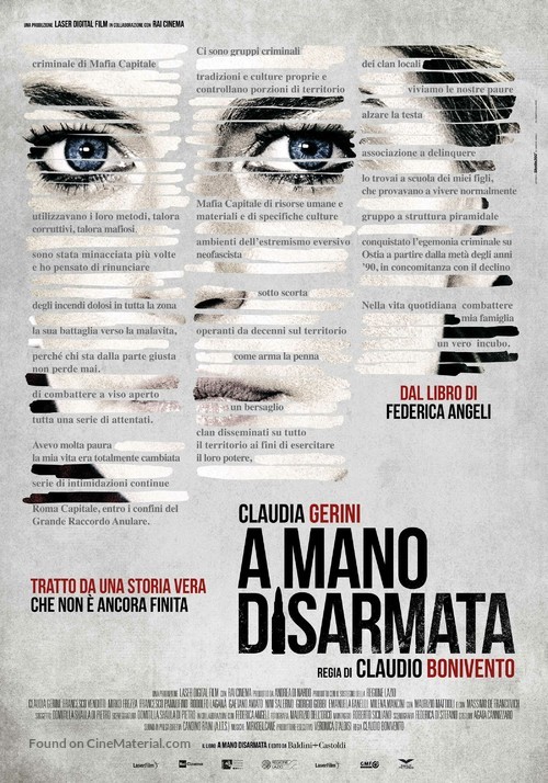 A mano disarmata - Italian Movie Poster