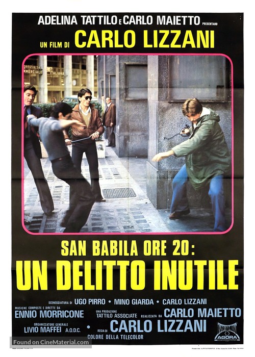 San Babila ore 20 un delitto inutile - Italian Movie Poster