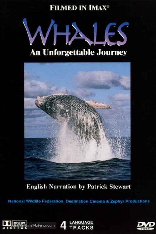 Whales: An Unforgettable Journey - DVD movie cover