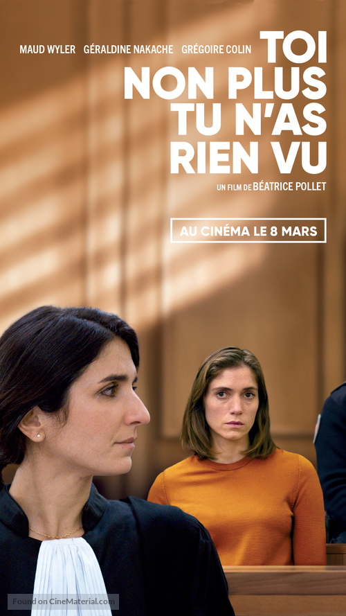 Toi non plus tu n&#039;as rien vu - French Movie Poster