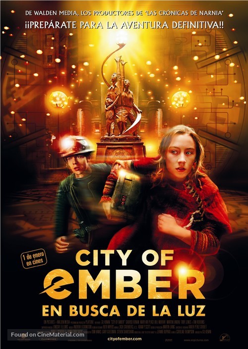 City of Ember - Spanish Movie Poster