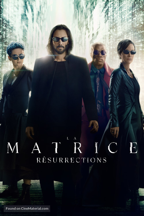 The Matrix Resurrections - Canadian Movie Cover
