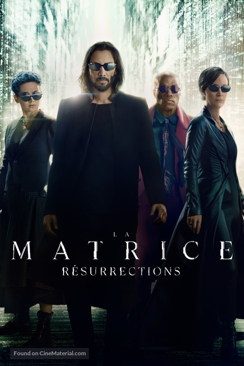 The Matrix Resurrections - Canadian Movie Cover